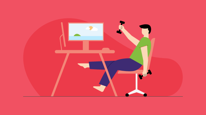 13 Best Exercise Equipment For Desk to Stay Healthy exercise-equipment-for-desk