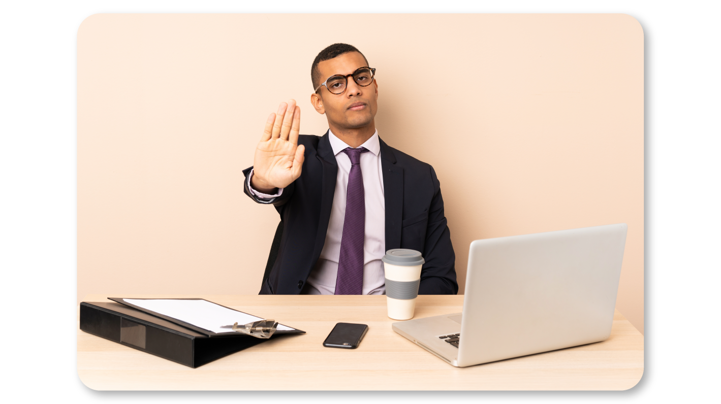 An Employee Practices Self Care At Work by Saying No to Extra Responsibilities