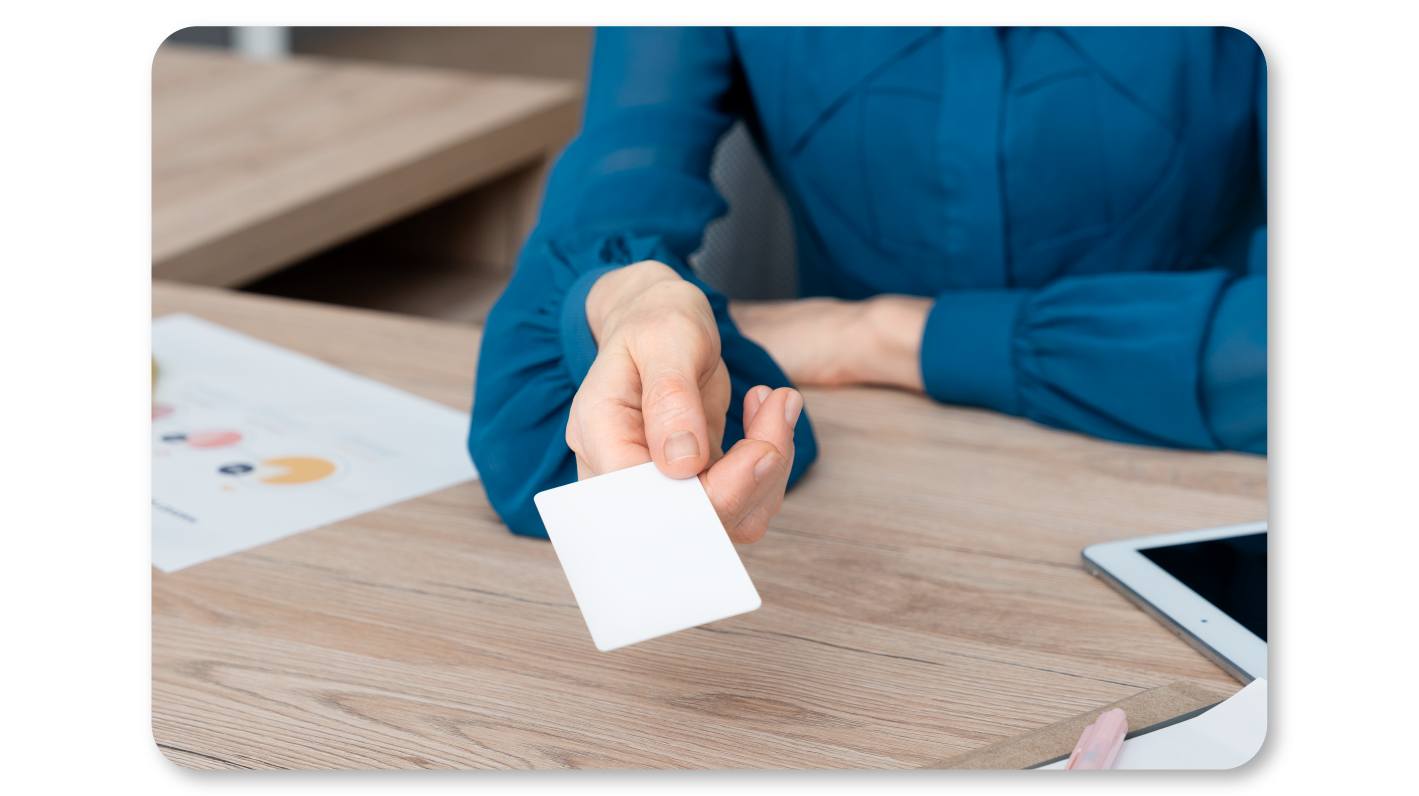An Employee Practicing Mindfulness Exercises at Work by Playing Mindfulness-Inducing Card Games