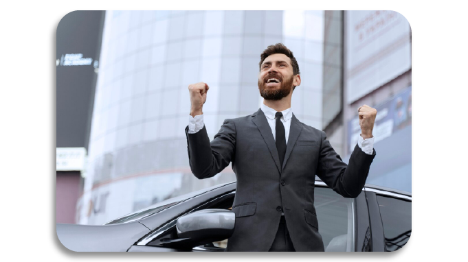 Employee feeling confident at work