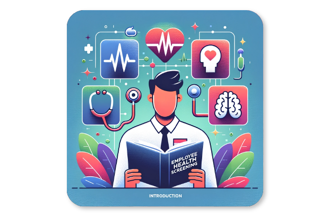 Hr reading the guide on employee health screening
