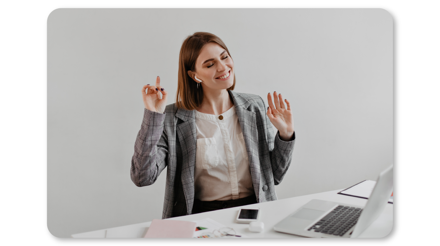 An Employee Realizing the Importance of Practicing Self Care at Work and Reaping its Benefits