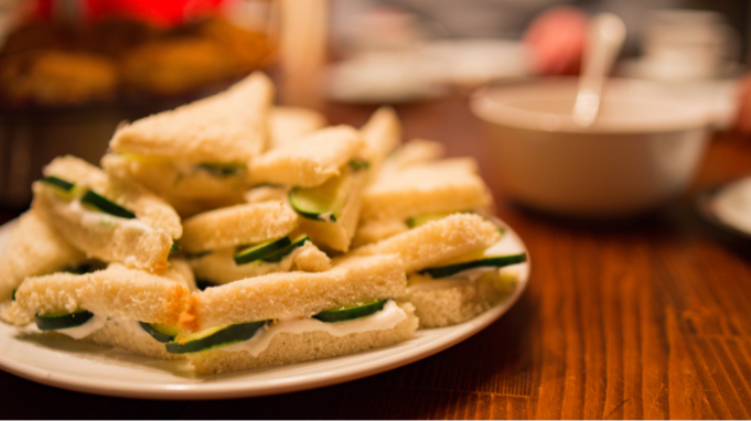 cucumber- sandwich