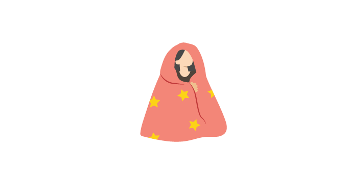 Vfit_Cold-Office_wearing-blanket